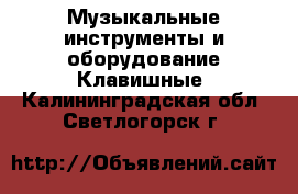 Музыкальные инструменты и оборудование Клавишные. Калининградская обл.,Светлогорск г.